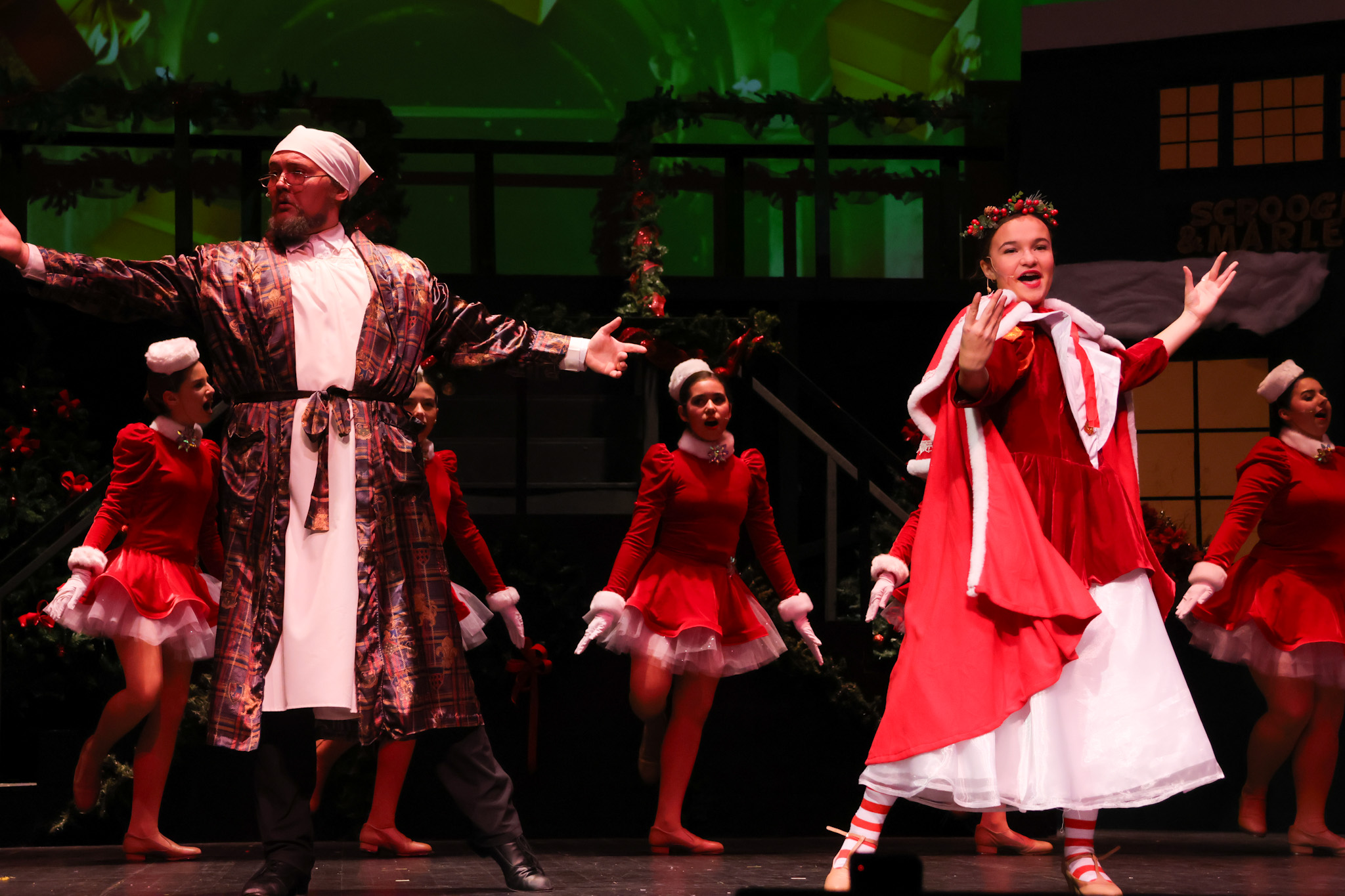 A Christmas Carol performance moment 30
